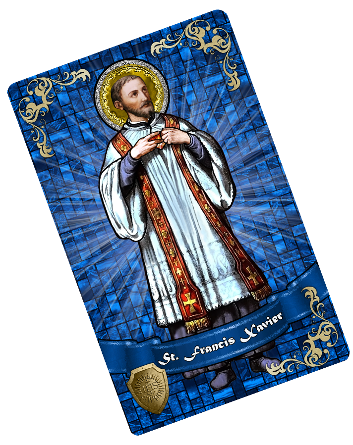 St. Francis Xavier card